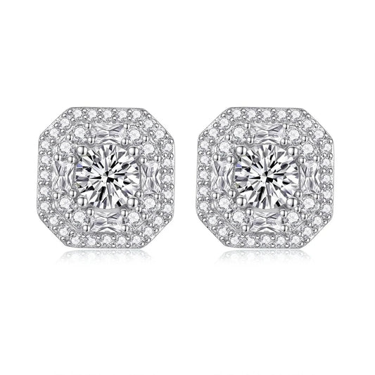 0.5 Ct Round Cut Diamond Stud Earrings-Black Diamonds New York