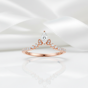 Princess Cut Moss Agate Art Deco Vintage Engagement Ring Set-Black Diamonds New York