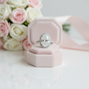 8ct Oval Cut Diamond Engagement Ring-Black Diamonds New York