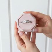 Elegant Round Cut Diamond Eternity Wedding Band-Black Diamonds New York