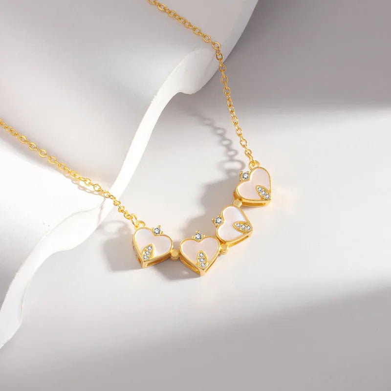 Round EVN Diamond Clover Pendant Necklace-Black Diamonds New York