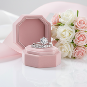 Simple 2.0 Carat Round Cut Wedding Set-Black Diamonds New York