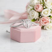 Tree of Life Bolo Bracelet-Black Diamonds New York