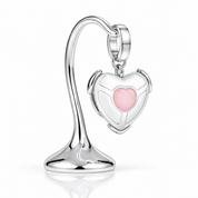 Valentine Heart Delicate Beads-Black Diamonds New York