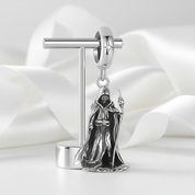 Wand-wielding Grim Reaper Charm-Black Diamonds New York