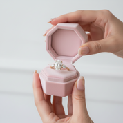 Yellow Gold Oval Cut Diamond Three Stone Engagement Ring-Black Diamonds New York