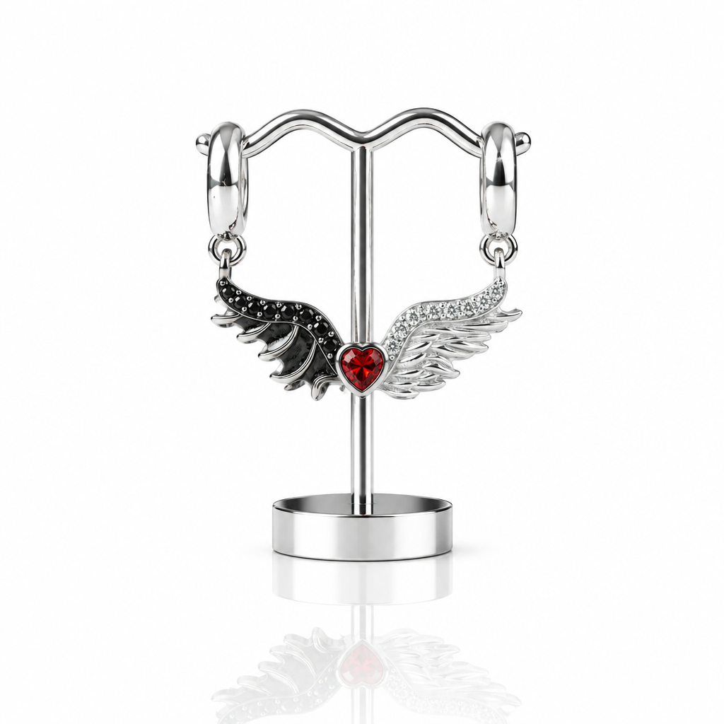 Angel & Devil Charm Bead Series-Black Diamonds New York