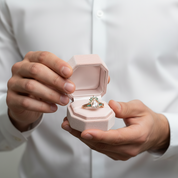 Assasin's Romance Engagement Ring (Women)- 14k Yellow Gold Video Game Inspired Rings-Black Diamonds New York