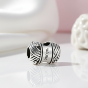 Ball of Yarn Charm with Pink Diamond Option-Black Diamonds New York