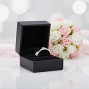 Bezel Setting Men's Ring-Black Diamonds New York