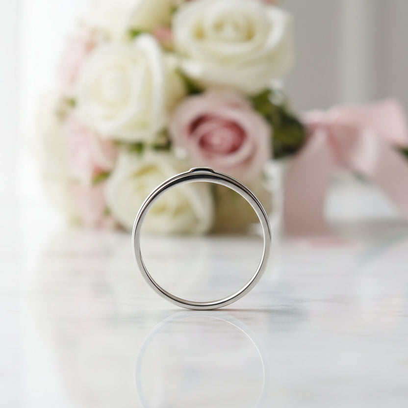 Bezel Setting Men's Ring-Black Diamonds New York