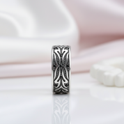 Black Diamond Option Tiger Pattern Ring Band-Black Diamonds New York