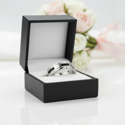 Black Round Cut Diamond Option Band-Black Diamonds New York