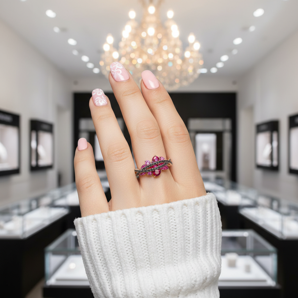 Black Spinel Yellow Gold Ring-Black Diamonds New York
