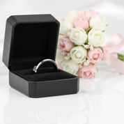 Black Tungsten Carbide Wedding Band-Black Diamonds New York