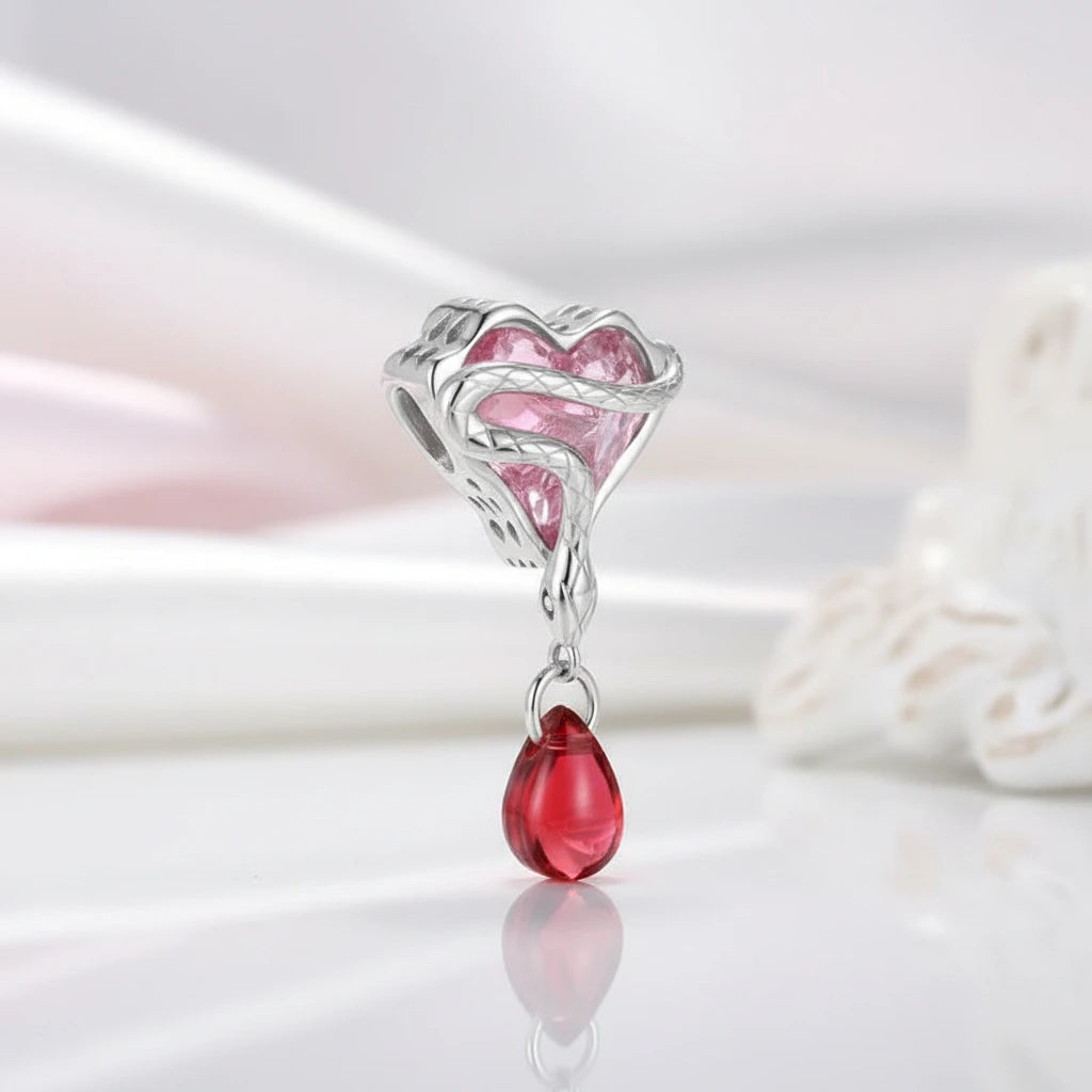 Bloody Butterfly Pendant with Diamond Option-Black Diamonds New York
