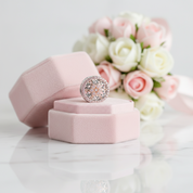 Blooming Bud Charms with Round Diamond Option-Black Diamonds New York