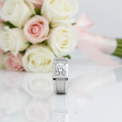 Brilliant Cut 1.0 Ct Diamond Option Wedding Band-Black Diamonds New York