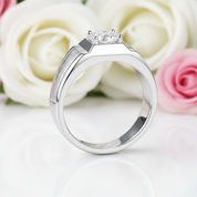 Brilliant Cut 1.0 Ct Diamond Wedding Band-Black Diamonds New York