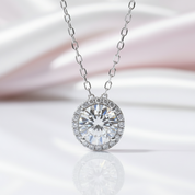 Brilliant Cut Diamond Earrings and Necklace-Black Diamonds New York