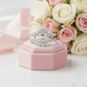 Brilliant Round Cut Diamond Option Enhancer Women's Wedding Band-Black Diamonds New York