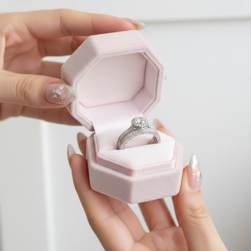 Brilliant Round Cut Diamond Wedding Ring Set-Black Diamonds New York