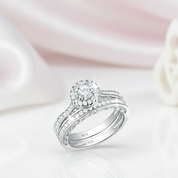 Brilliant Round Cut Diamond Wedding Ring Set-Black Diamonds New York