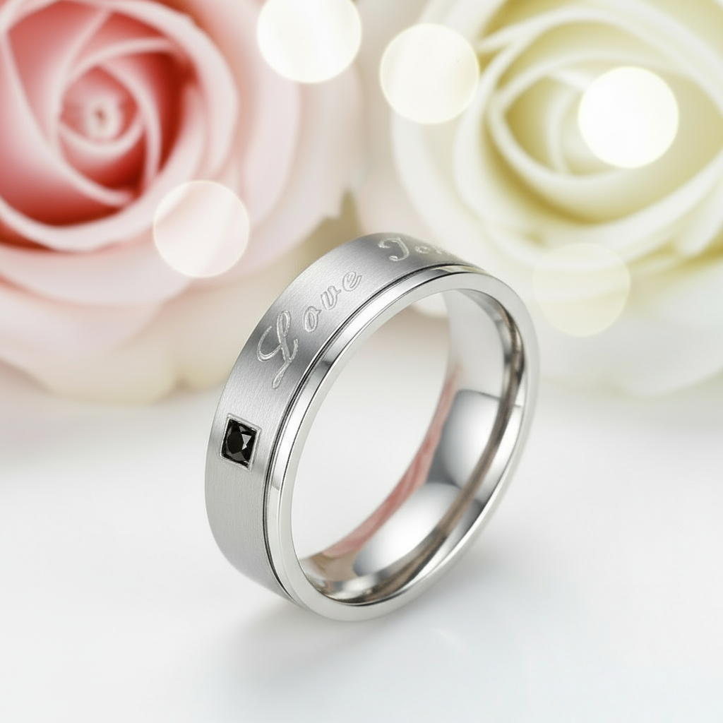 Claddagh Wedding Ring Set in Purple Diamond-Black Diamonds New York