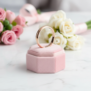 Classic 14k Rose Gold 2.5mm Wedding Band