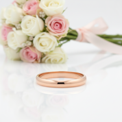Classic 14k Rose Gold 2.5mm Wedding Band