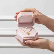 Classic 18k Yellow Gold Heart Pendant Necklace-Black Diamonds New York