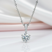 Classic 1ct Diamond Necklace-Black Diamonds New York