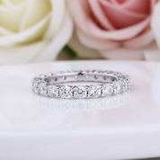 Classic 2.0 Carat Round Cut Wedding Ring Set-Black Diamonds New York