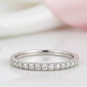 Classic 3.0 Carat Cushion Cut Bridal Ring Set-Black Diamonds New York