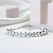 Classic 3.0 Ct Diamond Bracelet-Black Diamonds New York