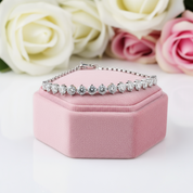 Classic 3.0 Ct Diamond Bracelet-Black Diamonds New York