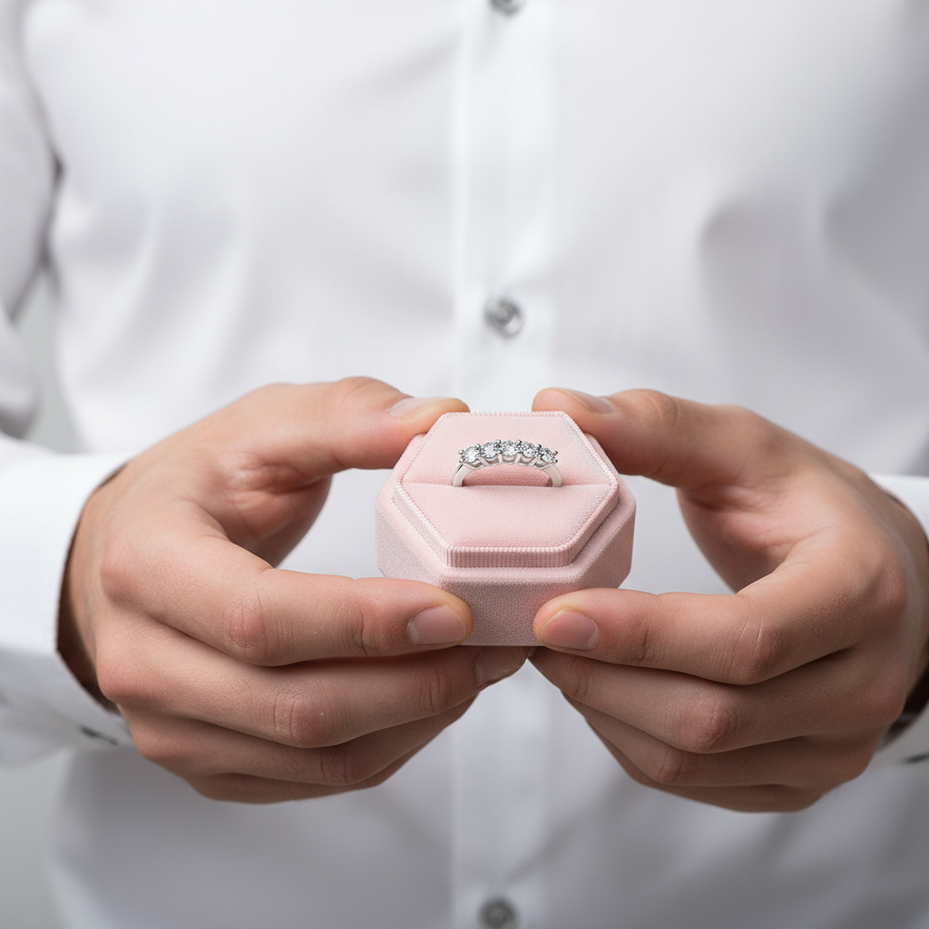 Classic 4mm Round Diamond Wedding Band-Black Diamonds New York