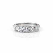 Classic 4mm Round Diamond Option Wedding Band-Black Diamonds New York