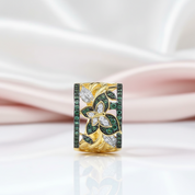 Classic Butterfly Ring-Black Diamonds New York