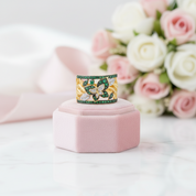 Classic Butterfly Ring-Black Diamonds New York