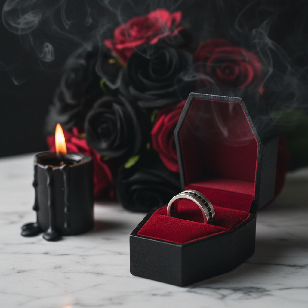 Classic Eternity Diamond Option Punk Band-Black Diamonds New York