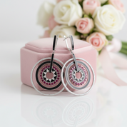 Classic Gemstone Drop Earrings-Black Diamonds New York