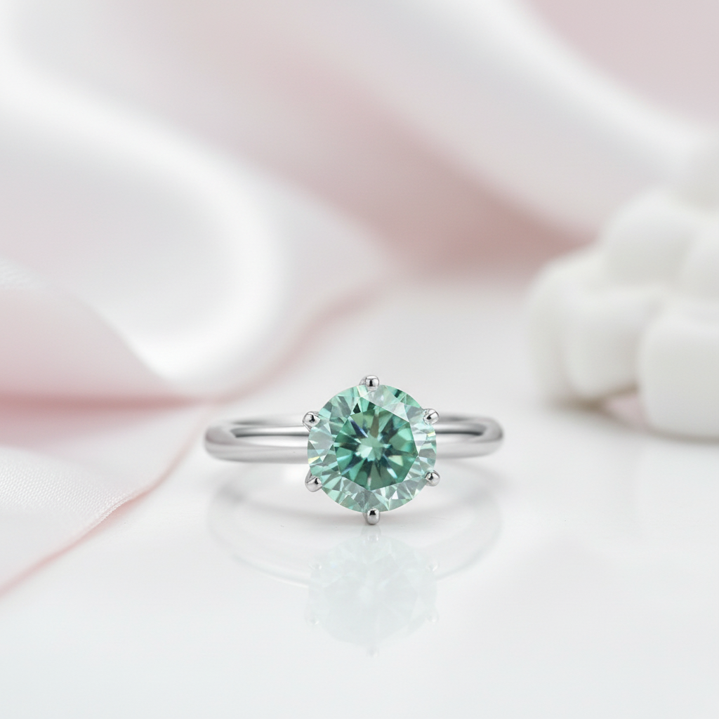 Classic Green Diamond Option Ring-Black Diamonds New York