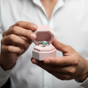 Classic Green Diamond Option Ring-Black Diamonds New York