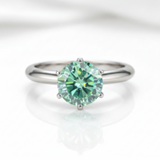 Classic Green Diamond Option Ring-Black Diamonds New York