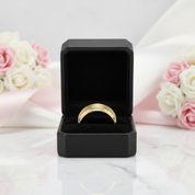 Classic Men's Tungsten Carbide Wedding Band-Black Diamonds New York
