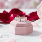 Classic Oval Cut Diamond Wedding Band-Black Diamonds New York