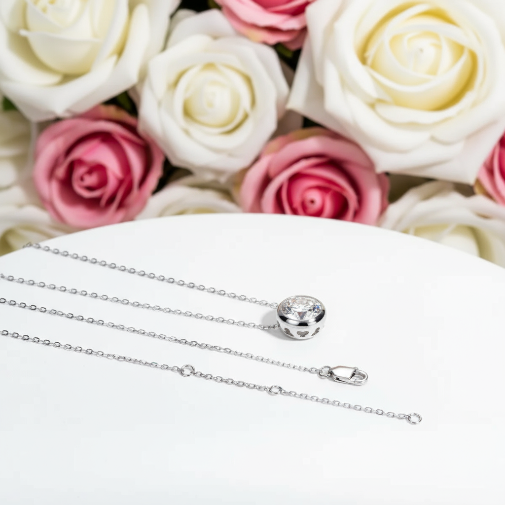 Classic Round Cut Diamond Jewelry Set-Black Diamonds New York