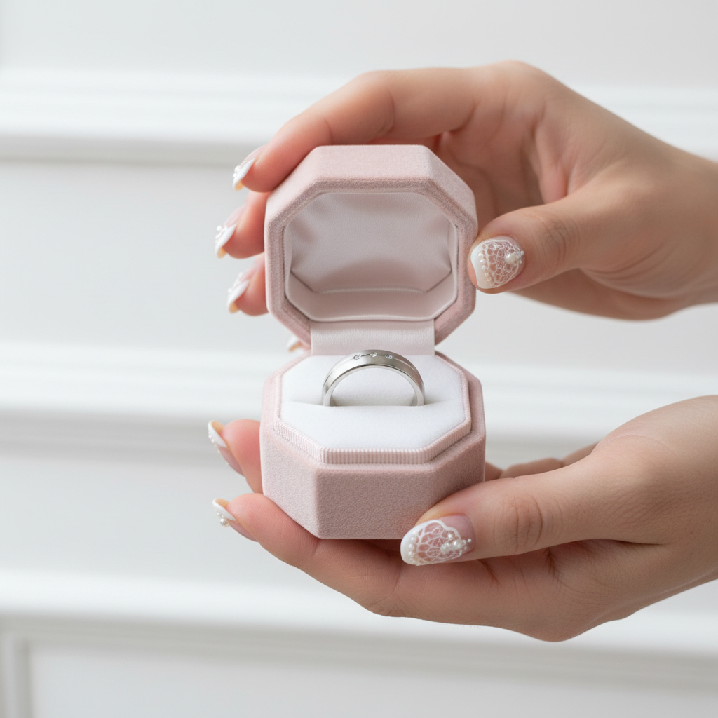 Classic Diamond Option His And Hers Promise Ring-Black Diamonds New York