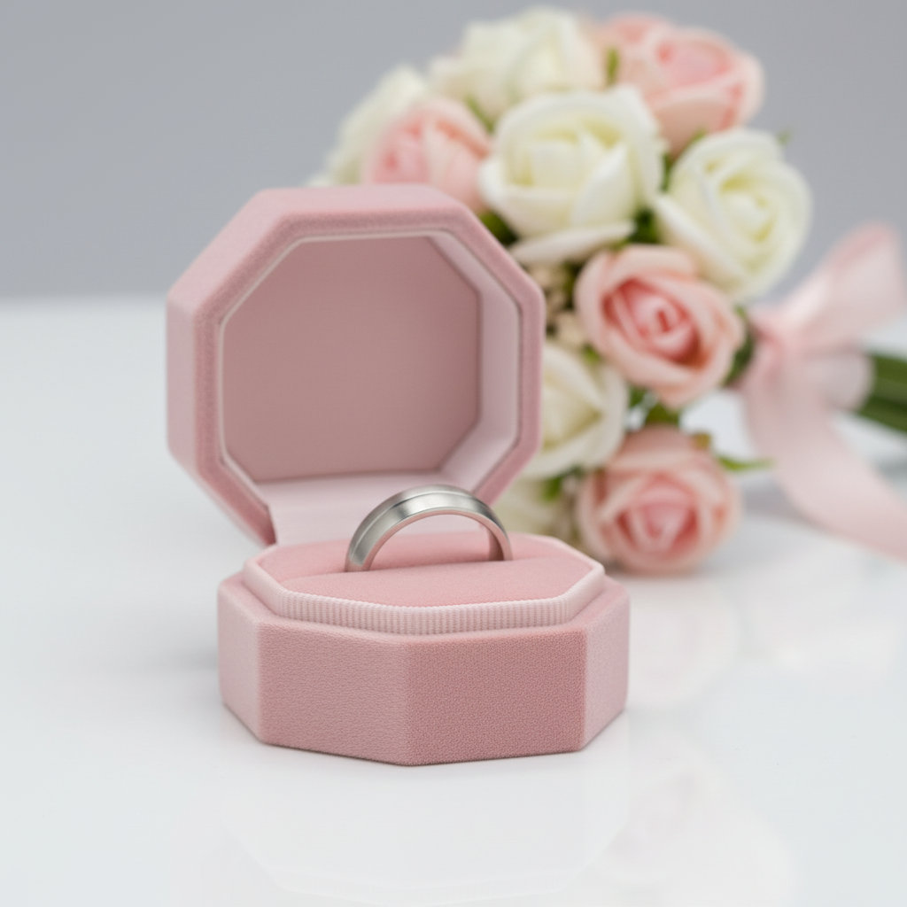 Classic Diamond Option His And Hers Promise Ring-Black Diamonds New York